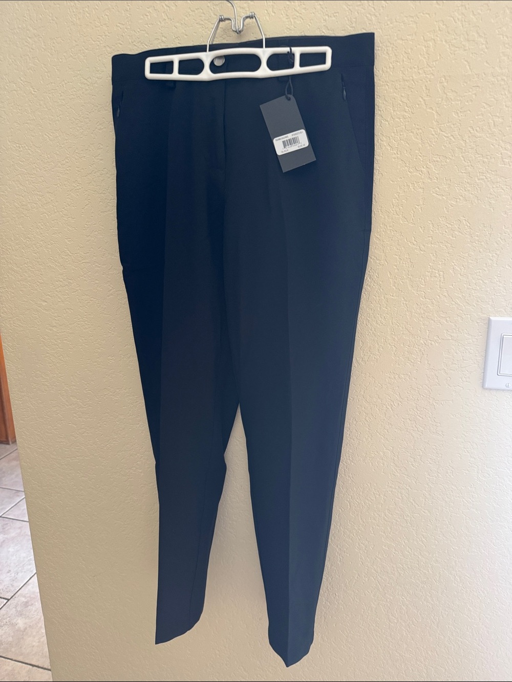 Women’s  Classic Black Dress Pants - Tailored Fit